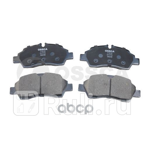 Колодки тормозные дисковые задние ford transit 14transittourneo custom 12 Ossca 71214 0₽