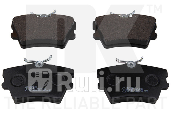 Колодки тормозные дисковые VW T3 T4 ab 85 NK 224732 0₽