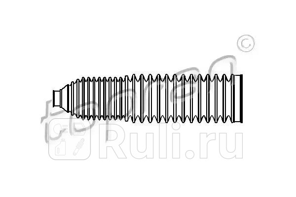 Пыльник рулевого механизма HANS PRIES 110172001 550₽