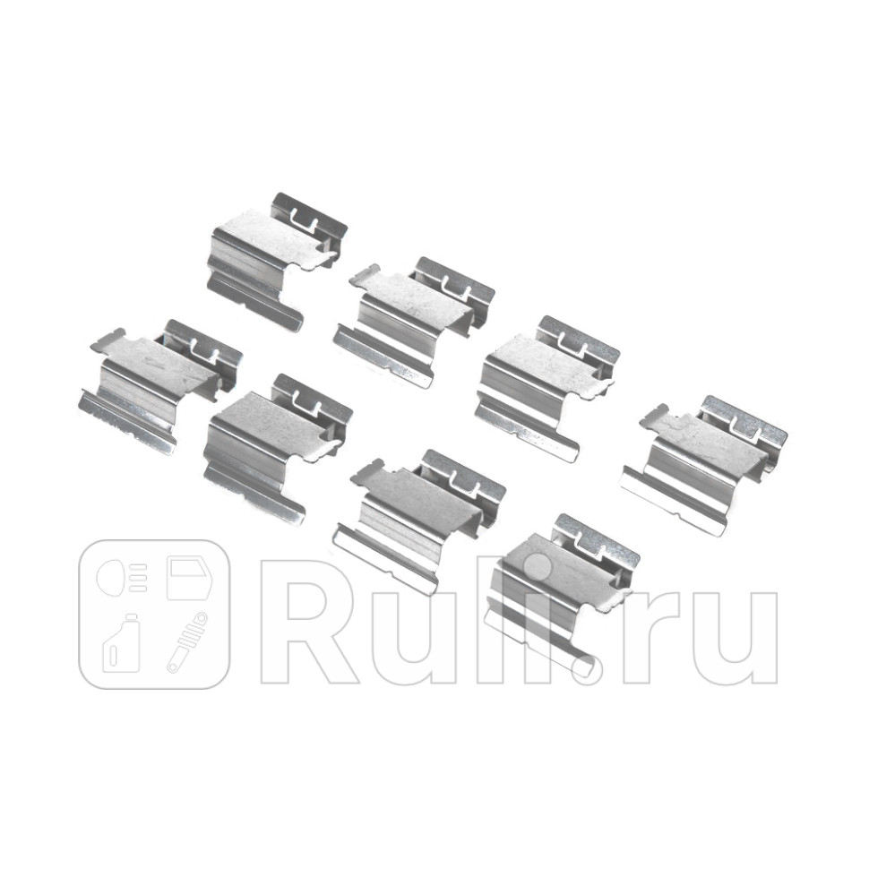 Ремкомплект передних тормозных колодок GANZ GIJ19088 690₽