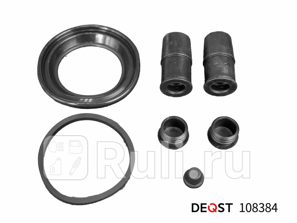 Ремкомплект тормозного суппорта переднего для поршня o 52mm суппорт ate применяемость chevrolet DEQST 108384 270₽