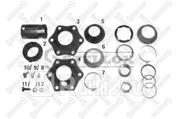 Р к торм вала мпна ось-втулки бронзшаровая пластм с монтажным BPW H R STELLOX 85-07010-SX 2650₽