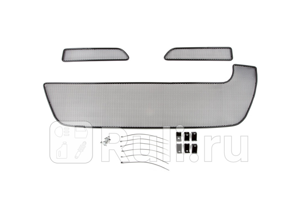 Сетка радиатора в бампер для Renault Duster рестайлинг 2015-2021 Arbori 01-430915-101 4740₽