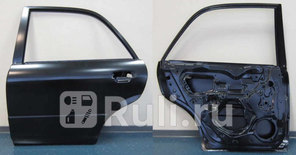 Дверь задняя левая для Mazda 323 BJ 2001-2003 Forward MZ32301-520-L 9180₽