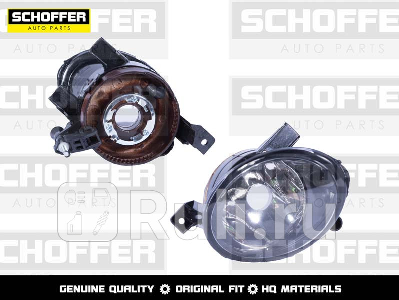 Фара противотуманная правая для Volkswagen Touareg 2 2010-2014 SCHOFFER SHF11092 910₽