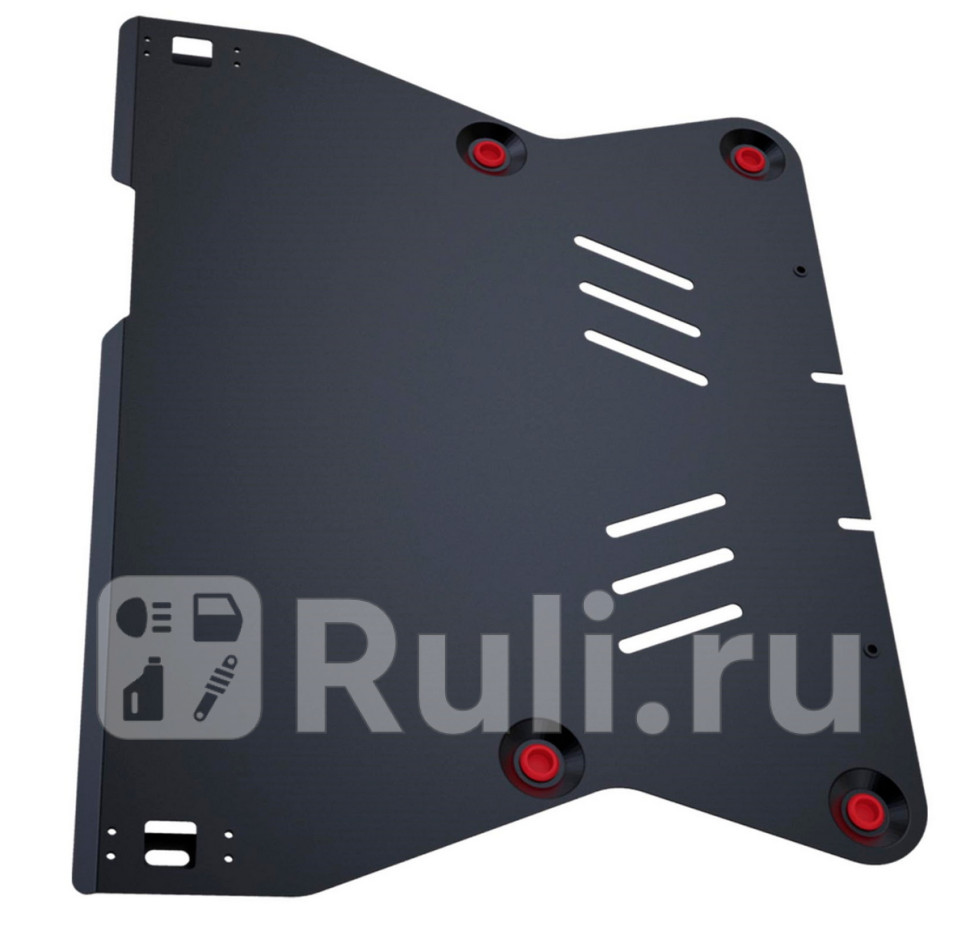 Защита кпп для Subaru Forester SG 2003-2008 АвтоБроня 111054161 10950₽