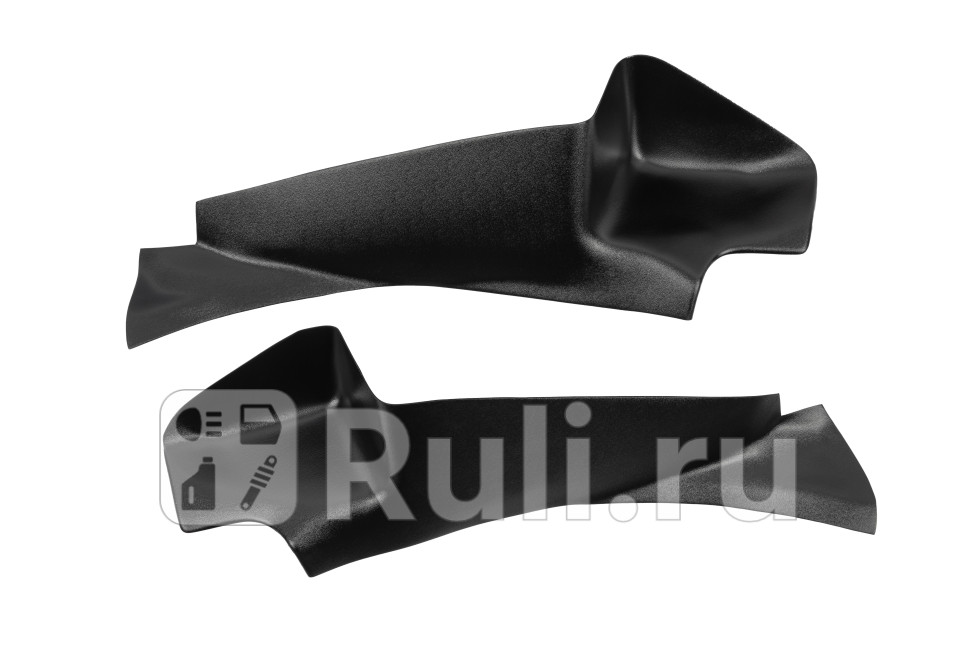 Накладки на ковролин ВАЗ Xray ABS-пластик к-т 6 шт LECAR LECAR019096112 3670₽