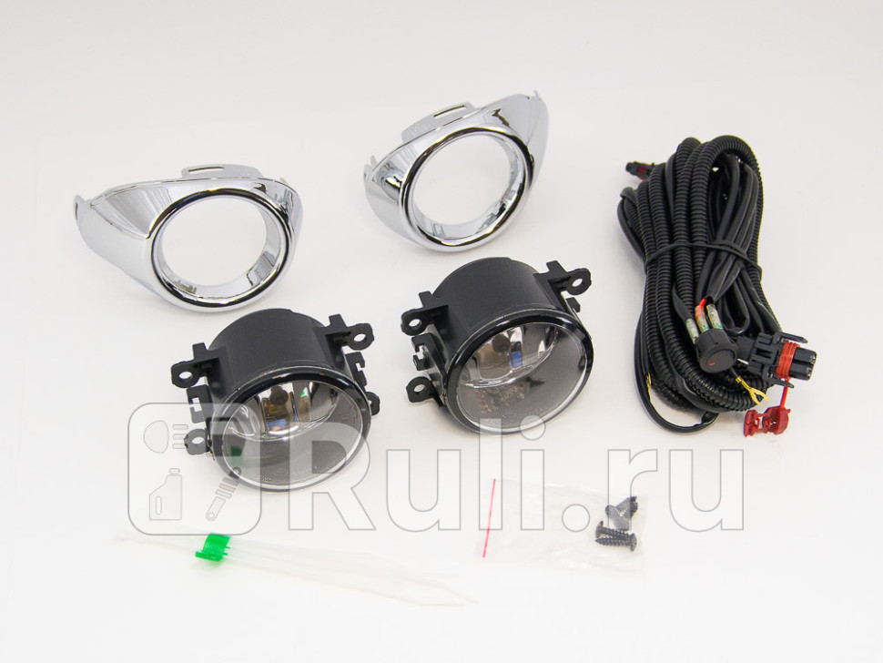 Противотуманные фары (комплект) для Ford Focus 3 (2011-2015) DLAA DFD-683+WB