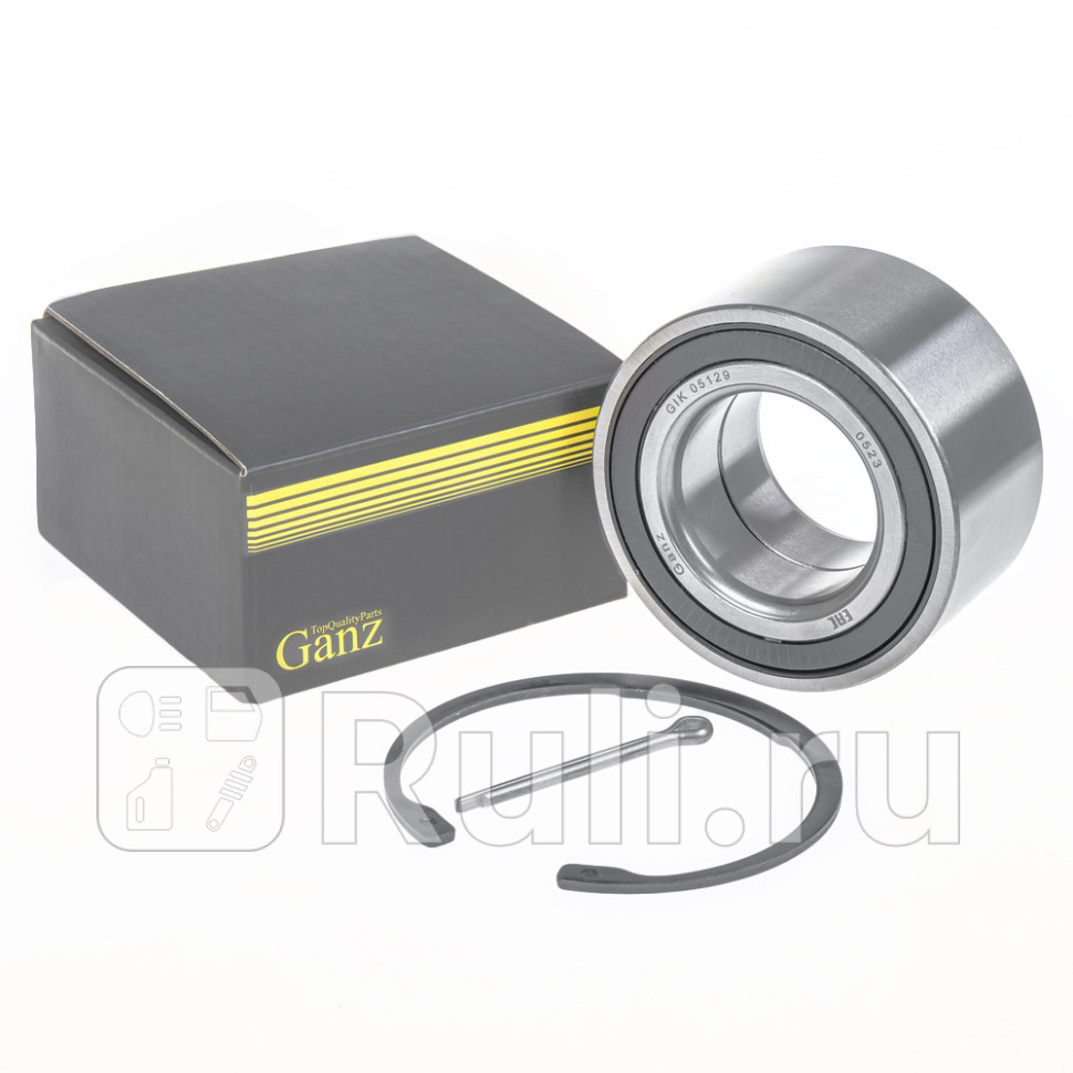 Подшипник ступицы передний GANZ GIK05129 3690₽