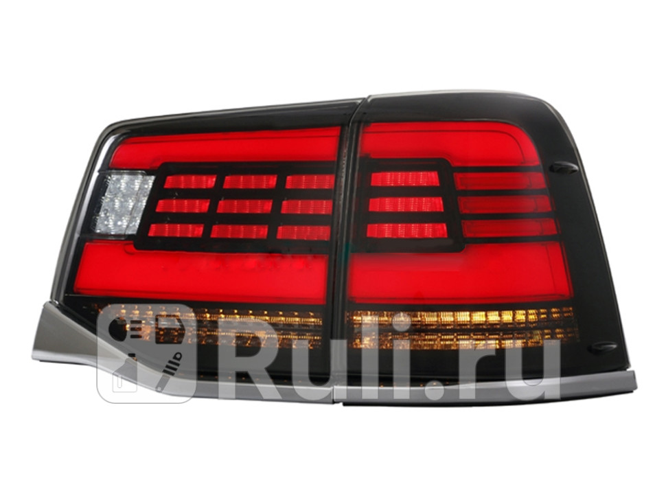 Тюнинг-фонари комплект в крыло и в крышку багажника для Toyota Land Cruiser 200 рестайлинг 2 2015-2020 КИТАЙ CS-TL-000517 44710₽