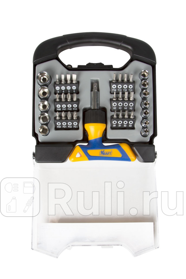Набор инструмента 38 предметов KRAFT KT 701041 0₽
