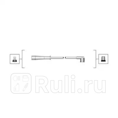 Комплект проводов зажигания MAGNETI MARELLI 941319170029 1570₽