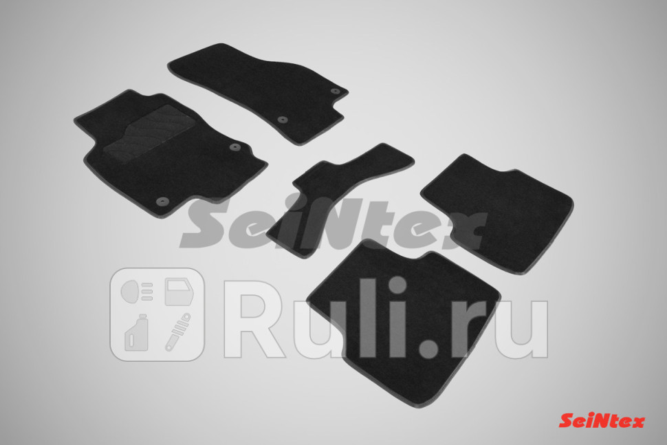 Коврики в салон 5 шт для Volkswagen Golf 7 2012-2020 SEINTEX 86217 3750₽