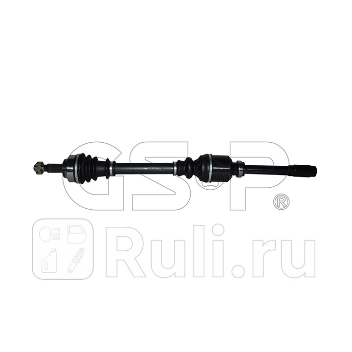 привод правый866mm Citroen C5 20 08 Peugeot 407 20 04 GSP 210283 10700₽