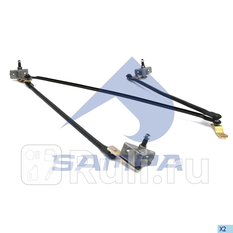 Трапеция стеклоочистителей Sampa 051486 4010₽