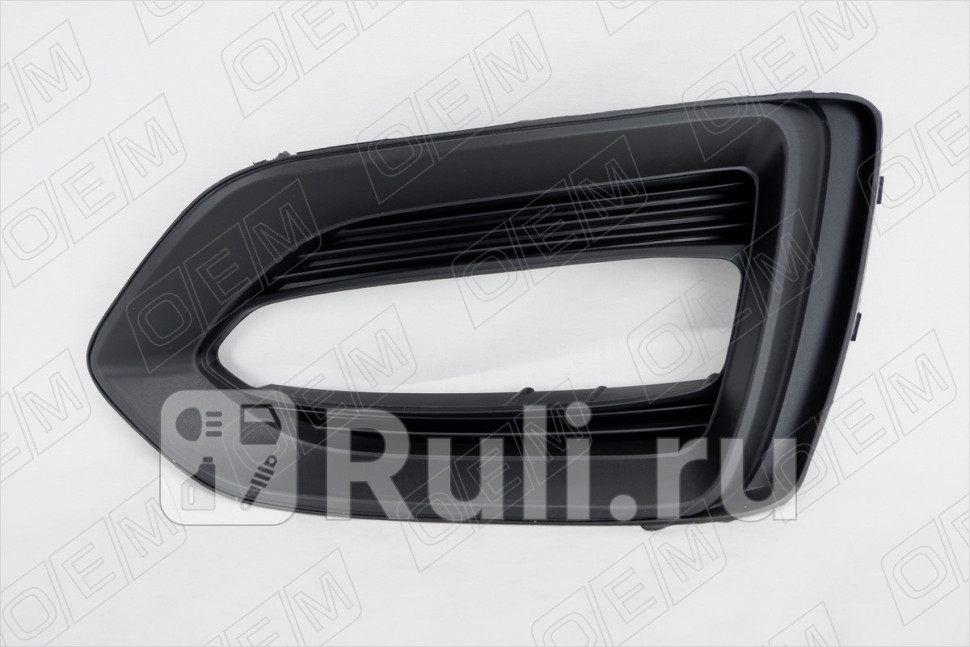 Накладка противотуманной фары правая для Hyundai Solaris 2 2017-2020 OEM OEM1382R 430₽