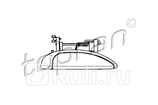 Ручка двери HANS PRIES 700559001 0₽