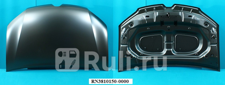 Капот для Renault Sandero 2013-2021 CrossOcean RN9807 13260₽