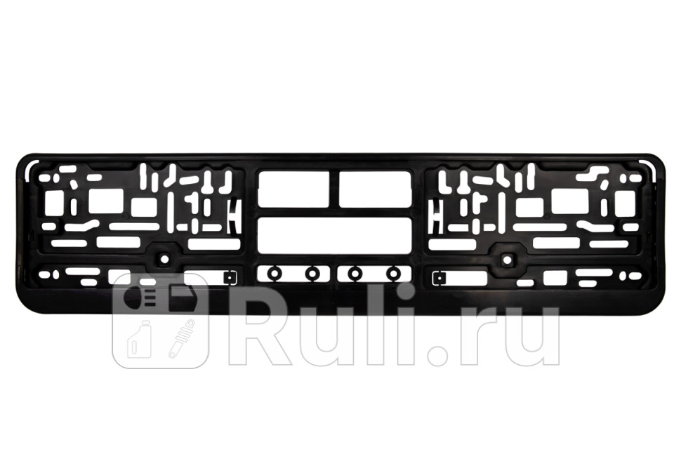 Рамка под номер KRAFT двусоставная черная KRAFT KT 830701 0₽