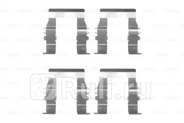 Ремкомплект тормозных колодок перзад mitsubishi l200l300l400 202425td 94 BOSCH 1987474325 1470₽