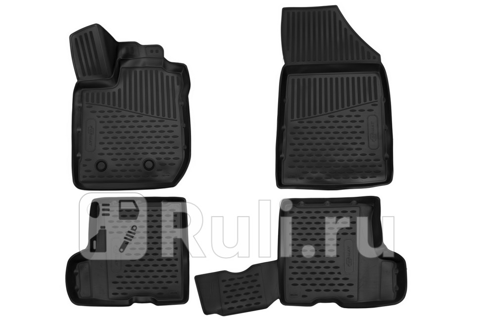 3d коврики в салон 4 шт для Lada XRAY 2015-2020 FORMAT FORMAT3D5237210k 4550₽