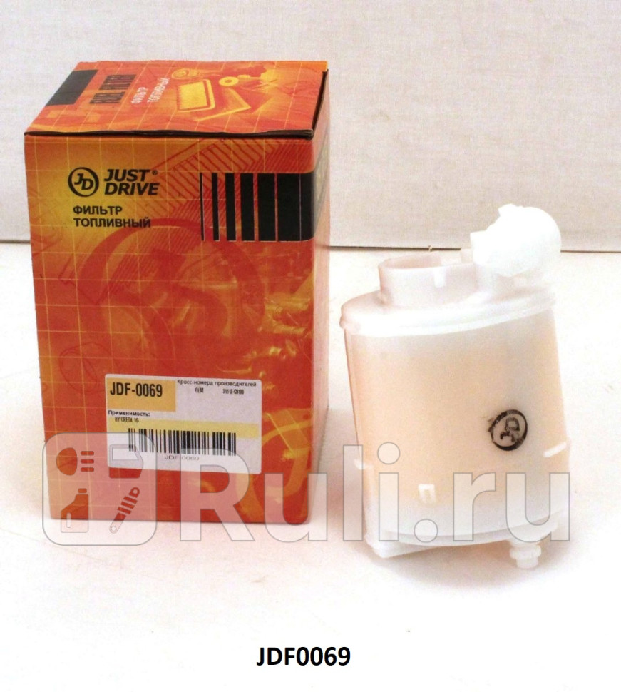 Фильтр топливный JD JDF0069 31112C9100 Creta 17- Rio 15- JD JDF0069 710₽