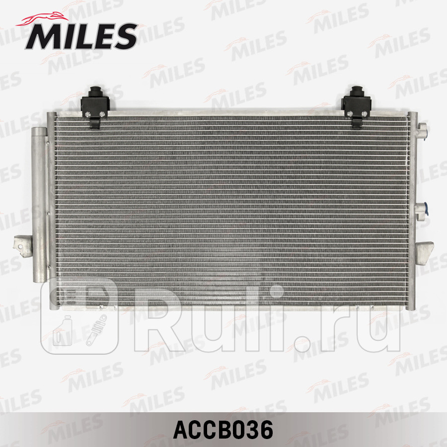Конденсер c осушителем TOYOTA RAV 4 18-20 20D 00- MILES accb036 0₽