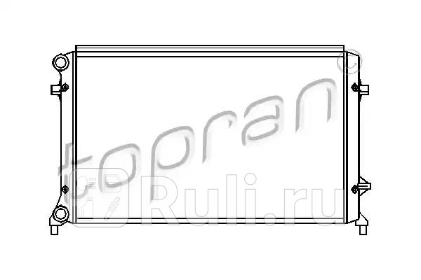 Радиатор охлаждения двигателя HANS PRIES 112 327 001 8460₽