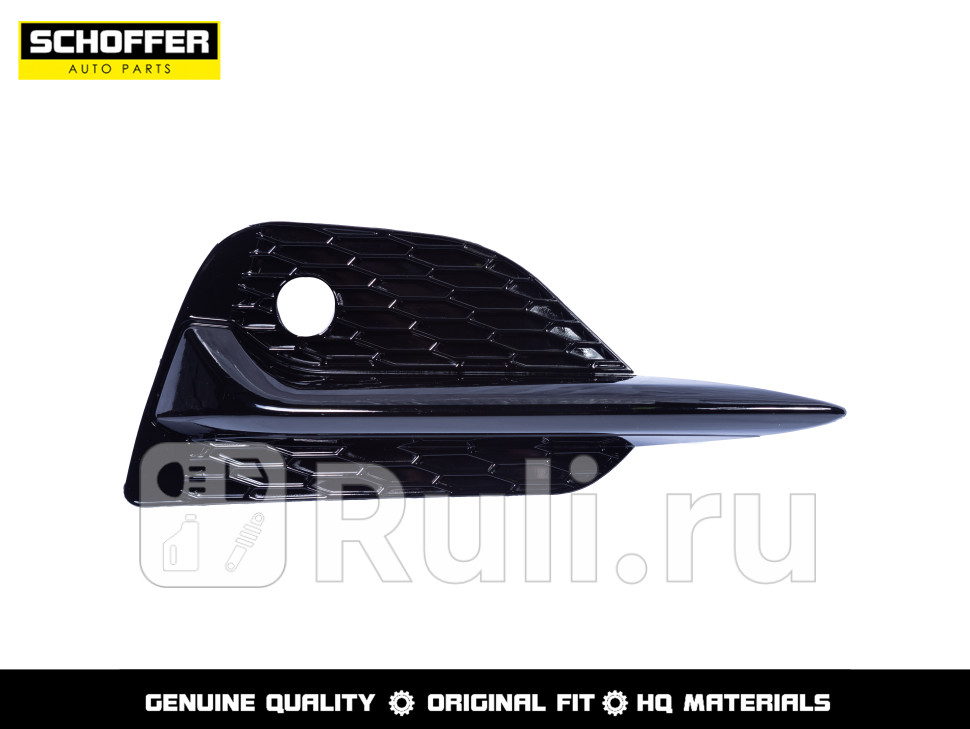 Решетка переднего бампера правая для Nissan Qashqai j11 2017-2021 SCHOFFER SHF01754 950₽
