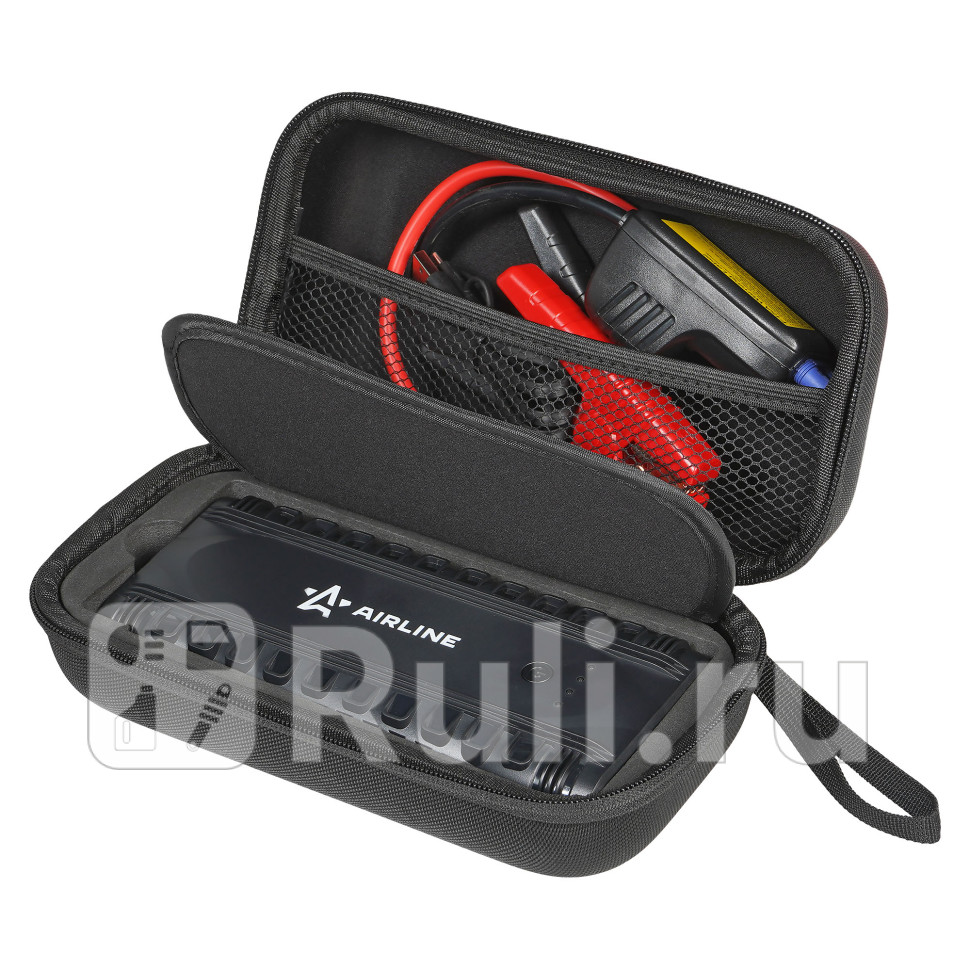 Аккумулятор внешний 12000 мАч 444 Втч 750А 148 B умные провода пуск ДВС 30d кейс Airline AIRLINE AEAB006 11100₽