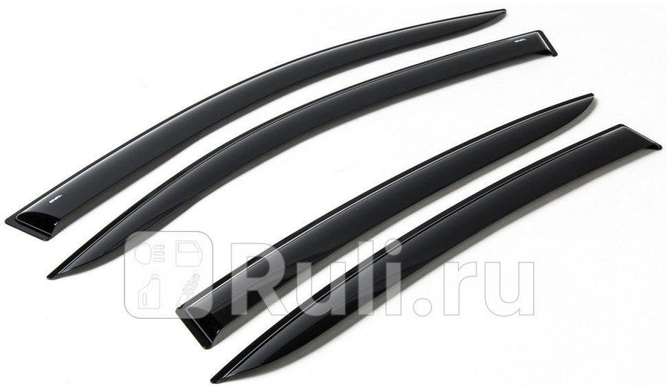 Дефлекторы окон 4 шт для Subaru XV GT 2017-2020 RIVAL 35402001 1480₽