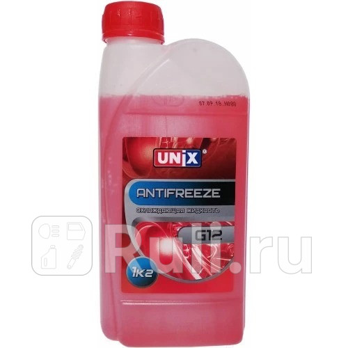 Антифриз Unix красный G12 1 кг UNIX 4602521 260₽