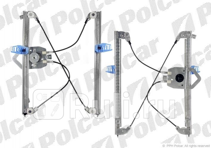Стеклоподъёмник передний левый для Citroen Xsara 2000-2004 Polcar 2328PSG1 3140₽