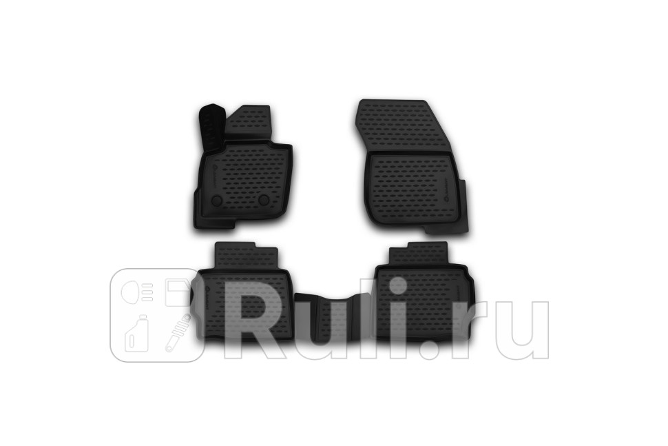 3d коврики в салон 4 шт для Ford Mondeo 5 2015- Element NLC3D1666210k 3090₽