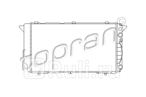Радиатор охлаждения двигателя HANS PRIES 112 295 001 8310₽