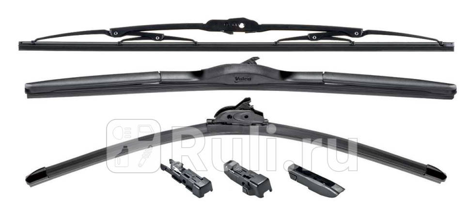 Щетка стеклоочистителя 600мм гибридная левая PEUGEOT 30085008 P84E P87E PSA 1617039480 5650₽