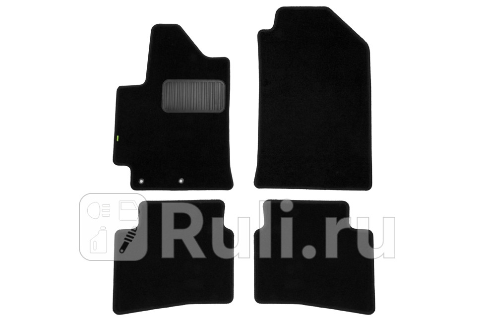 Коврики в салон 4 шт. для Hyundai Solaris 2 (2017-) Klever KLEVER02206101210kh