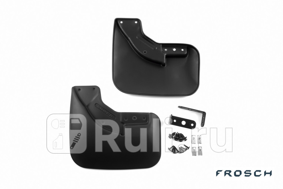 Брызговики задние комплект для Ford Transit 7 2014- FROSCH NLF1660E18 1520₽