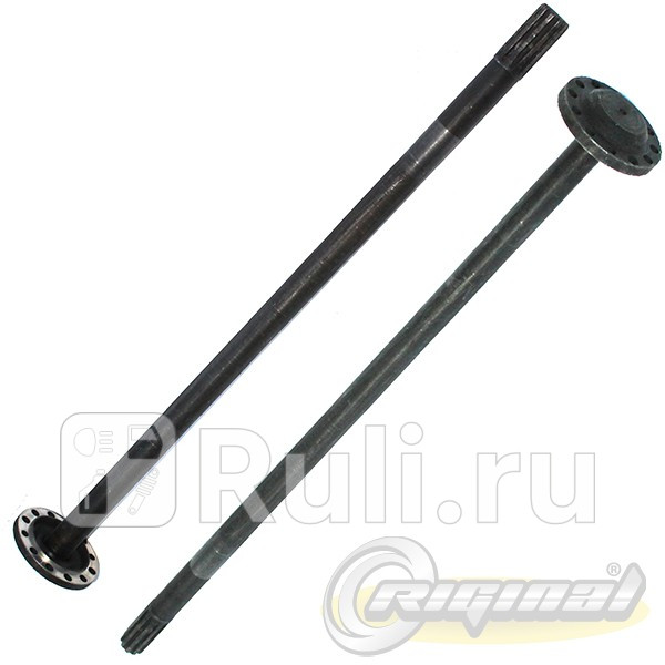 Полуось УАЗ Хантер заднего моста спайсер и гибрид правая L-745 мм Riginal 386957 Riginal RG3160-50-2403070-01 6480₽