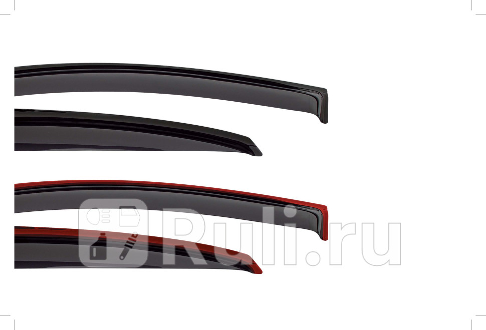 Дефлекторы окон для Kia Optima 4 2015- SIM NLDSKIOPT1532 2580₽