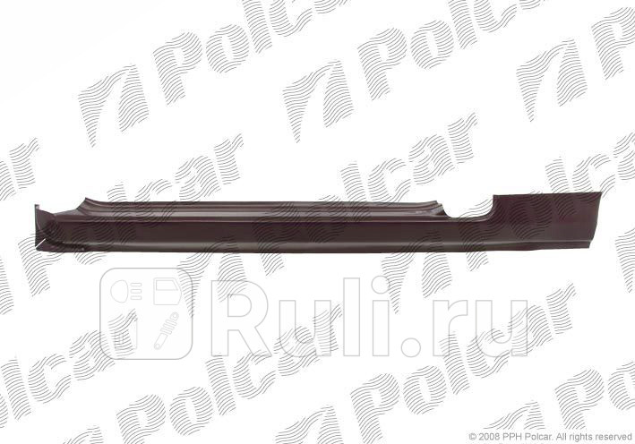 Порог левый для Suzuki Swift 2 1989-2008 Polcar 740241 5670₽