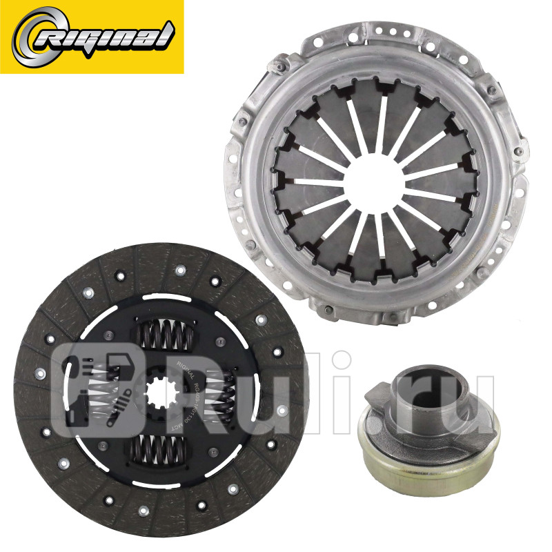 Пакет сцепления корзинадискподш для ам УАЗ-3151 Hunter3163 с дв 409 усил 280Нм Riginal RG3163-1601006 10240₽