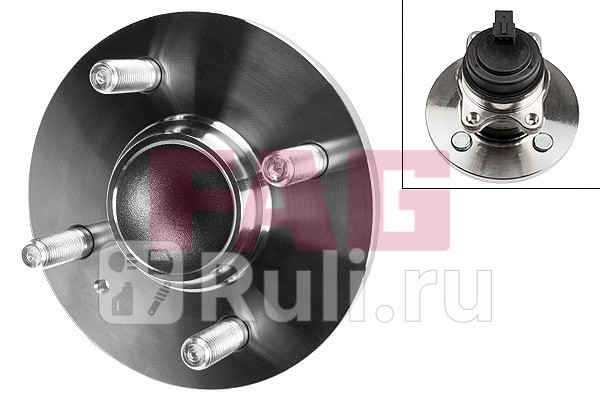 Ступица с подшипником HYUNKIA ACCENTGETZI10RIO 05- задн с ABS FAG 713 6263 10 0₽