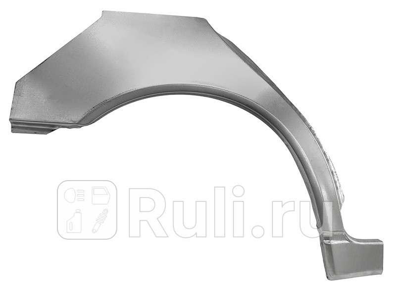 Ремонтная арка крыла правая задняя для Mercedes W210 1995-2002 KLOKKERHOLM 3527582 1400₽