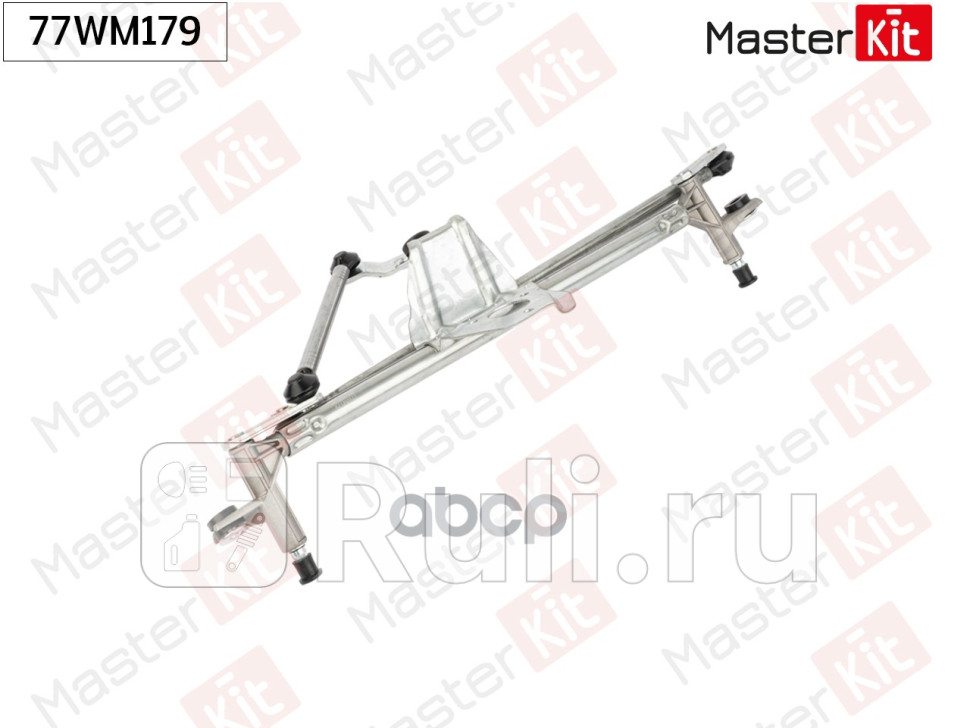 Мотор стеклоочистителя с трапецией передний OPEL CORSA C X01 2000 - 2012 MASTERKIT 77WM179 MASTERKIT 77WM179 2660₽