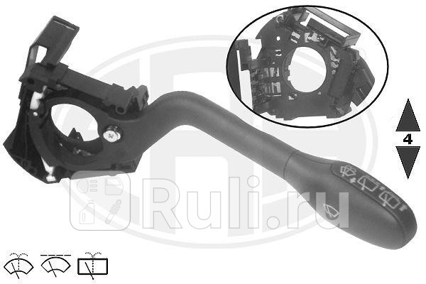 Переключатель стеклоочистителя VW Т4 ERA 440548 1640₽