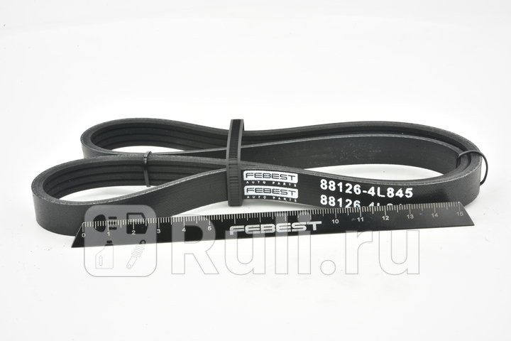 Ремень поликлиновой 4PK845 Honda CR-V 20 16VHR-V 16 16V 99 FEBEST 88126-4L845 540₽