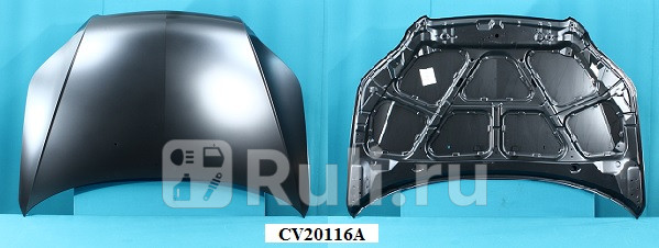 Капот для Chevrolet Aveo T255 2008-2011 CrossOcean GM8207 13050₽