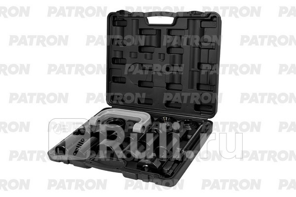 Съемник сайлентблоков и подшипников с набором оправок 21пр в кейсе PATRON P-921T2 7260₽
