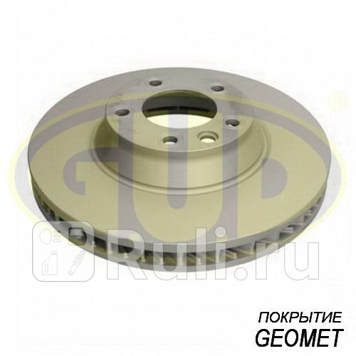 Диск тормозной VOLKSWAGEN TOUAREG 03PORCHE CAYENNE 03 R17 передний праввент GUD GDB880219 0₽